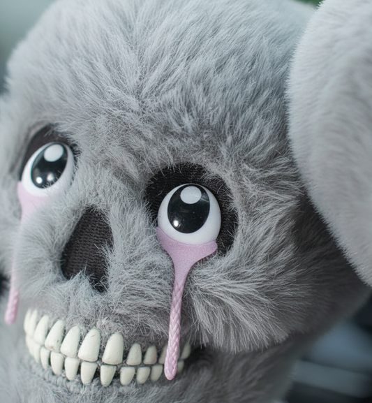 Plush Skull Car Dice