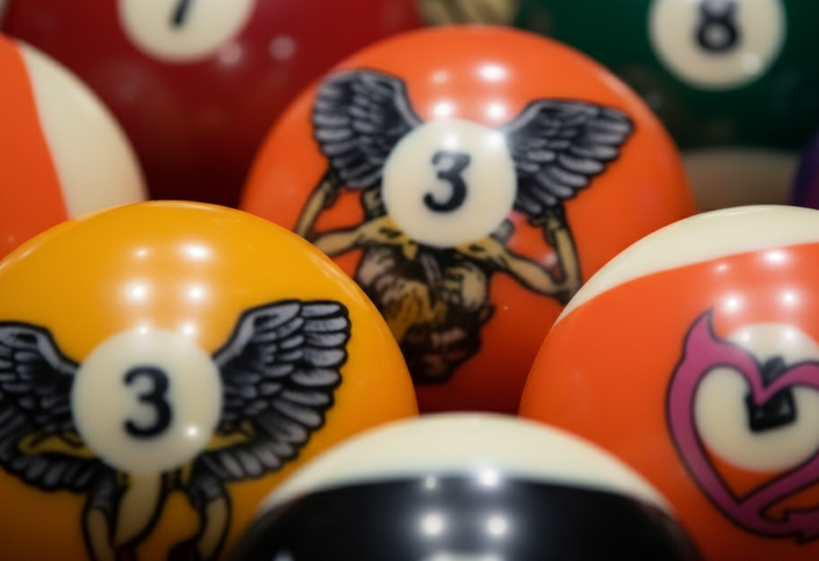 Custom Billiards Set