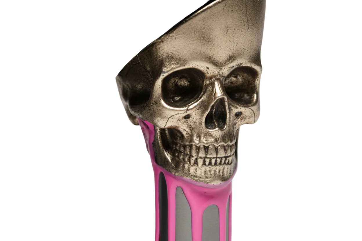 “Step into the Afterlife” Skull-Heel Boot